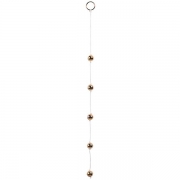 Анальные шарики золотистый