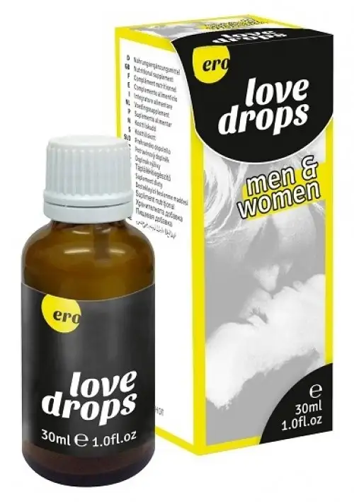 Возбуждающие капли унисекс Love Drops, 30 мл  photo 1