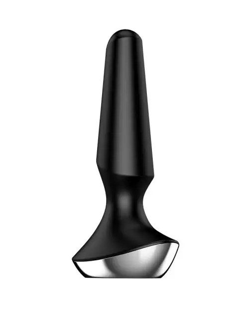 Анальная смарт-вибропробка Satisfyer Plug-ilicious 2 Black photo 1