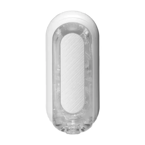 Мастурбатор Tenga Flip Zero GRAVITY White, изменяемая интенсивность стимуляции, раскладной photo 1