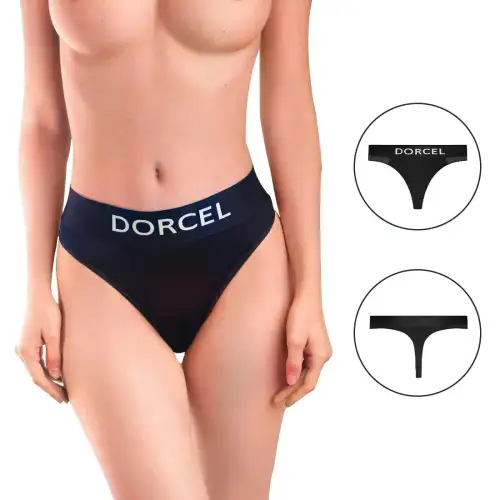 Трусики с карманом для вибратора Dorcel PANTY LOVER S photo 1