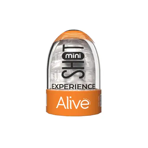 Мини-мастурбатор Alive Mini Masturbator (Transparent) photo 1