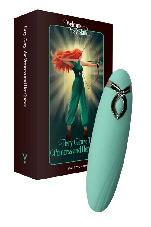 Мини-вибратор FairyGasm PleasureArrow green photo 1