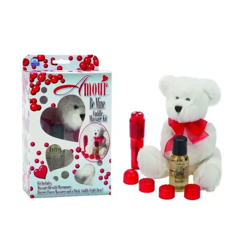 Секс-набор AMOUR BE MINE CUDDLE MASSAGE KIT photo 1