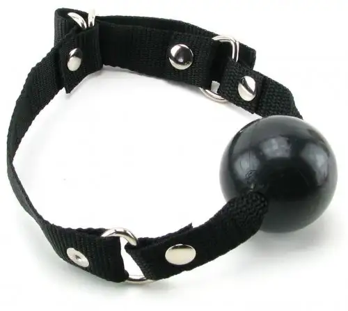 Кляп BEGINNER'S BALL GAG BLACK photo 1