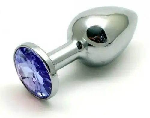 Анальная пробка SWAROVSKI SV.BLUE S photo 1