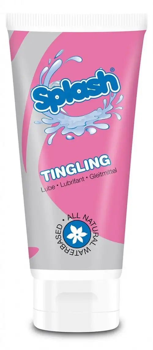 Лубрикант SPLASH TINGLING WATERBASED 100 ML photo 1