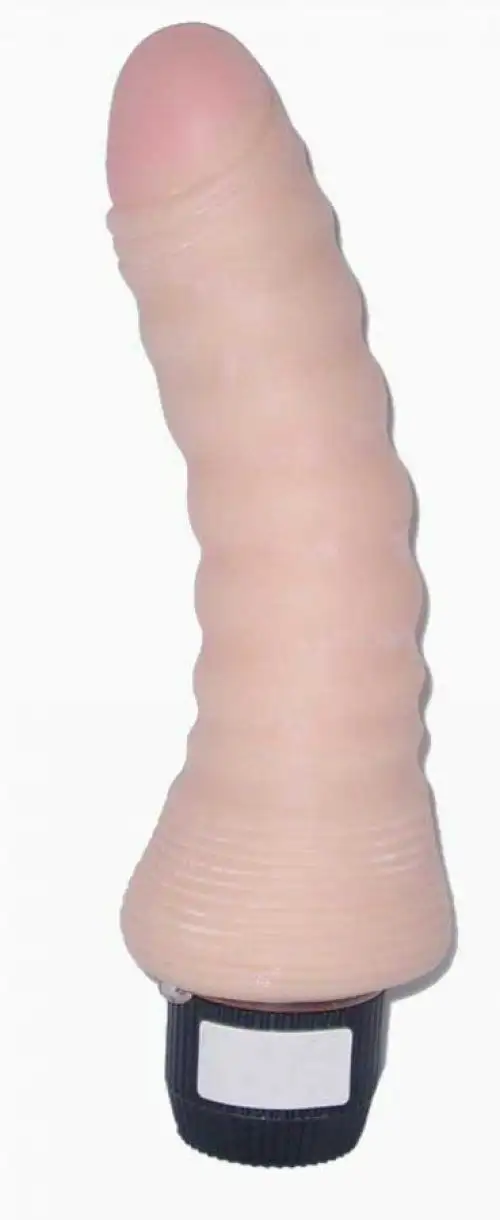 Вибратор латексный (телесный) photo 1