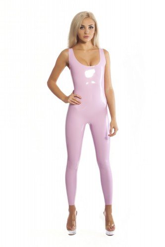 Комбинезон из латекса без рукавов Latex Catsuit Without Sleeves photo 1