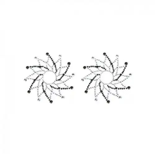 Наклейки на грудь - пэстисы EROTIC FANTASY CRYSTAL FLOWER photo 1