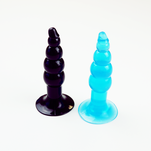 Анальная пробка ребристая 10,5смХ2,5см photo 1