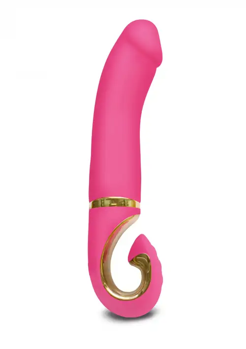 Gjay - Gvibe (Англия) - анатомический вибратор для точки G из уникального материала Bioskin, 15х3,7  photo 1