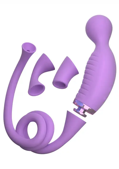 Pipedream Ultimate Climax-Her - вибратор с вакумной стимуляцией клитора, 12,5х3,5 см photo 1