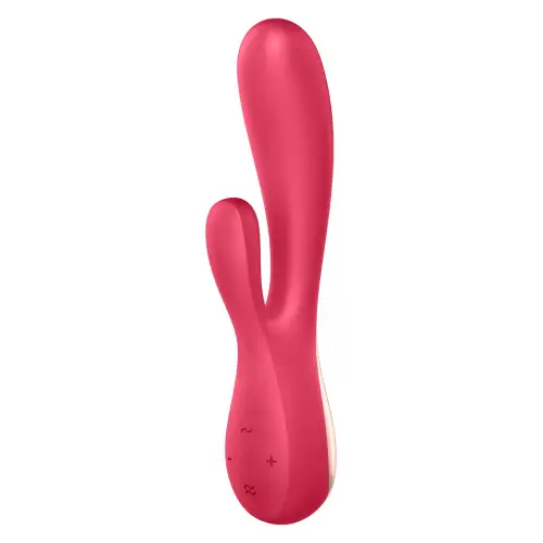 Смарт вибратор-кролик Satisfyer Mono Flex Red, 2 мотора, управление через интернет photo 1