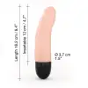 Вибратор Dorcel Real Vibration S Flesh 2.0, диам 3,7см, перезаряжаемый, для точки G photo 4