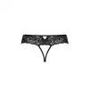 Кружевные стринги с доступом Senia Thong black XXL/XXXL - Passion photo 6