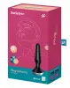 Анальная смарт-вибропробка Satisfyer Plug-ilicious 2 Black photo 3