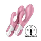 Вибратор-кролик надувной Satisfyer Air Pump Bunny 2 photo 1