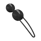 Вагинальные шарики Fun Factory SMARTBALLS DUO, черно-серые, 2 шт, диаметр 3,2 и 3,6 см photo 3