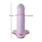 Фаллоимитатор Fun Factory AMOR, сиреневый, длина 14,6 см, диаметр 3,7 см, изогнутый photo 2
