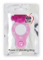 Эрекционное кольцо Power O Vibrating Cock Ring Pink photo 2