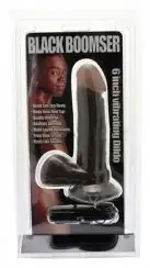 Вибратор Black Boomser, 15х4 см photo 4