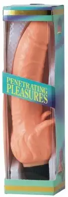 Вибратор VINYL P-SHAPE VIBRATOR FLESH PENETRATING photo 2