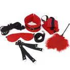Набор БДСМ Art of Sex - Soft Touch BDSM Set, 9 предметов, Красный photo 3