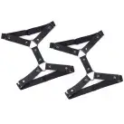 Гартеры на ногу из натуральной кожи Art of Sex - Kristina Leg Garters (2 шт) photo 4