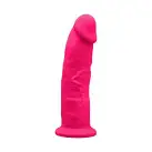 Фаллоимитатор с вибрацией SilexD Henry Vibro Pink (MODEL 2 size 7in), двухслойный, диаметр 4,4 см photo 2