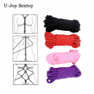 Хлопковая бондажная веревка для БДСМ, 5/10 м photo 2