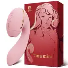 Вакуумный вибратор Kistoy Tina Mini Pink, вагинально-клиторальный photo 3