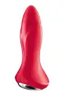 Анальная смарт-вибропробка с жемчужным массажем Satisfyer Rotator Plug 1+ Red photo 5