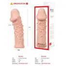 Насадка на член Kokos Extreme Sleeve ES.06 размер M, утолщающая, стимулирующий рельеф photo 3