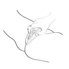 Клиторальный вибратор Shunga Obi Light Pink photo 5