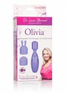 Dr. Laura Berman Olivia Rechargeable Mini Massager вибромассажер 10.25х2.5 см. photo 3
