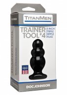 Doc Johnson TitanMen Tools Trainer No.4 - анальная пробка, 11,2х5,3 см photo 2
