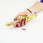 Вибратор кролик с функцией ротации Dingye Sex Toy Machine photo 5