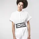 Портупея Bijoux Indiscrets MAZE - Wide Belt and Restraints Black photo 4