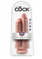 Pipedream Two Cocks One Hole 9 Inch двойной фаллоимитатор, 22.5х8.5 см photo 3