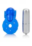 CalExotics Micro Vibe Arouser Duckie - эрекционное виброкольцо photo 2