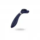 Satisfyer Partner Multifun 3 - многофункциональный вибратор для соло-игр и для пар, синий photo 5