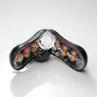 Мастурбатор Tenga FLIP ORB STRONG - Orange Crash photo 2