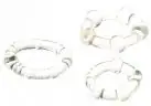 Набор эрекционных колец STAY HARD - THREE RINGS - CLEAR photo 1